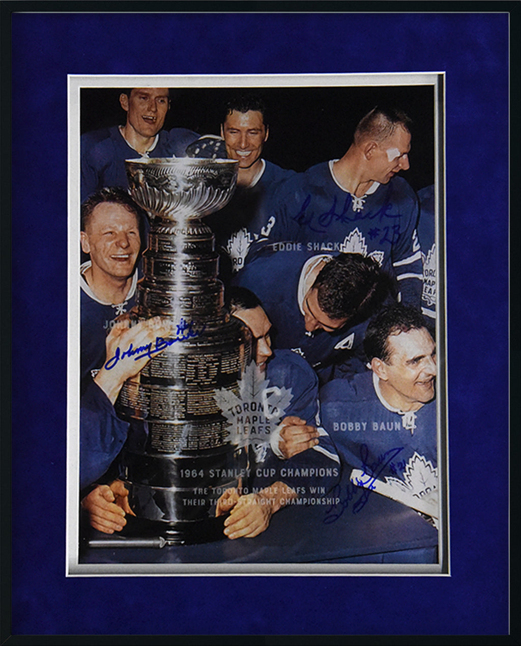 Toronto Maple Leafs 1967 Stanley Cup Champions memories signatures