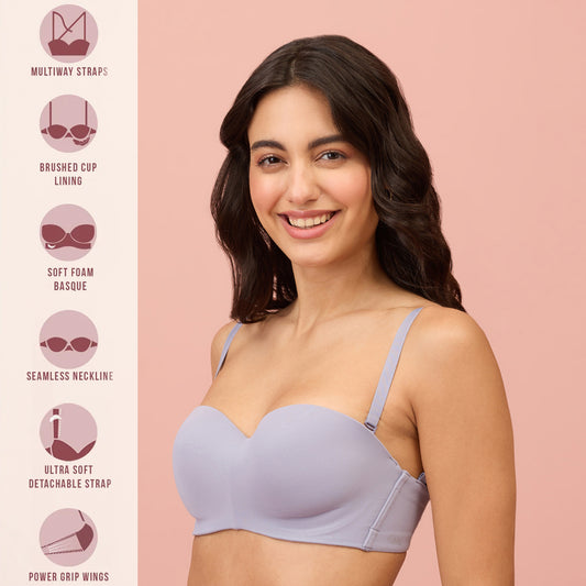 Buy Nykd by Nykaa The Ultimate Strapless Bra - P Nude NYB027 Online