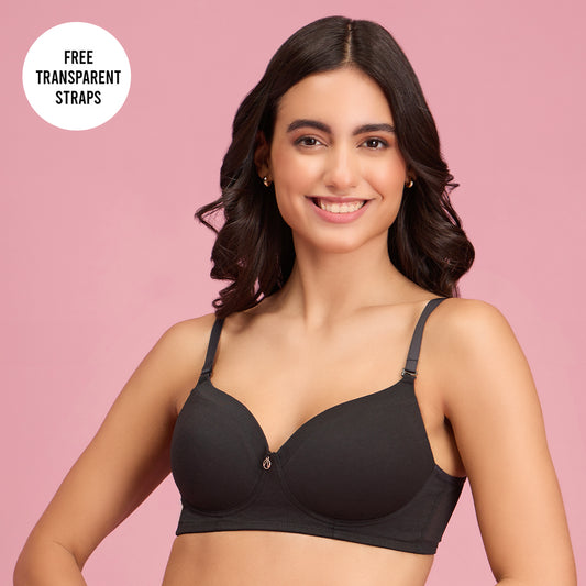 Nykd by Nykaa Iconic Low Back Party Bra NYB252 Pink