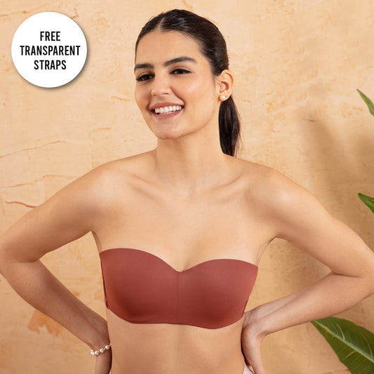 NYKAA PADDED BRA WIREFREE NYB227 :: PANERI EMBROIDERY