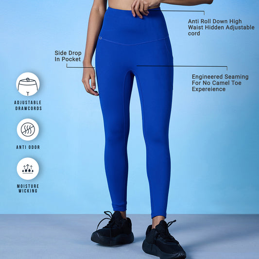Nykd All Day Iconic All Day Legging - NYK260 -Night Shadow Blue – Nykd by  Nykaa