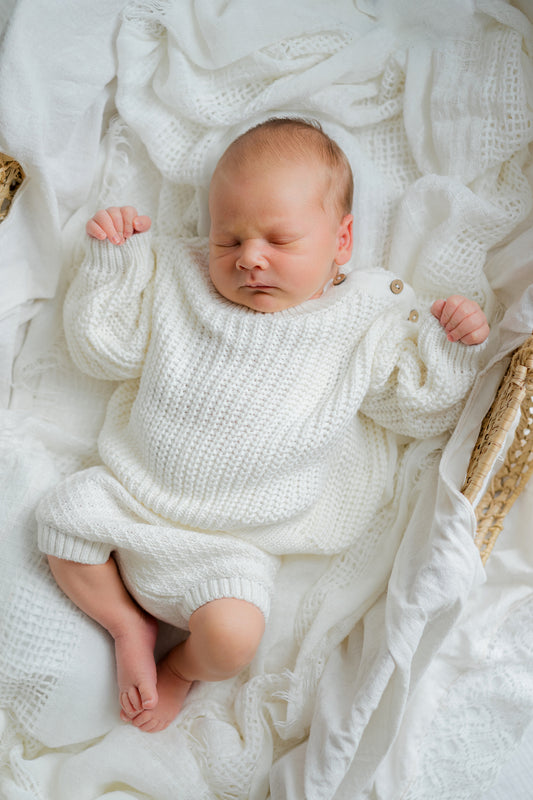 Newborn Baby Coming Home Outfit Knit Newborn Boy Outfit Newborn
