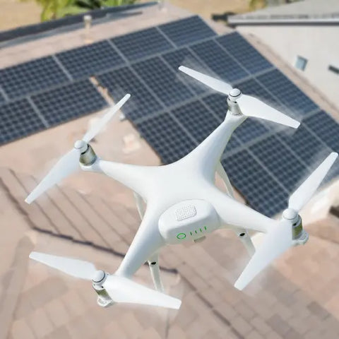 UAV being utilized in the power generation industry