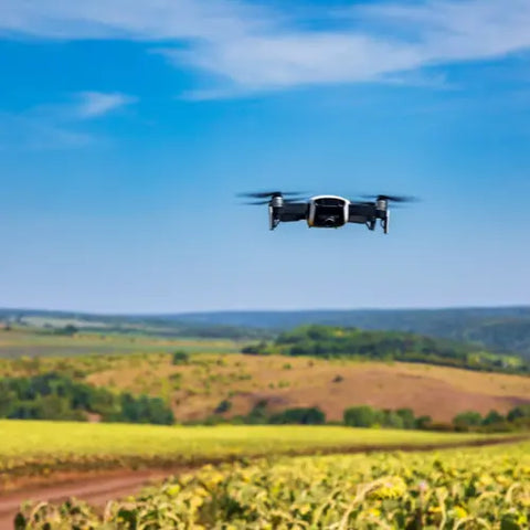 UAV monitoring crops in the agricultural industry