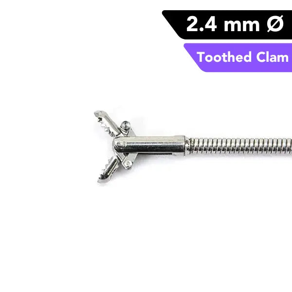 iGrab™ 2.4 mm Micro Toothed Clam FOD Retrieval Tools