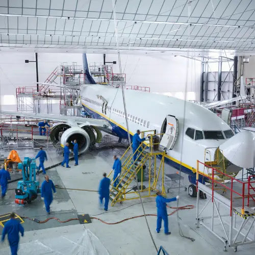 Aircraft Engineers Conducting an A check Inspection-InterTest