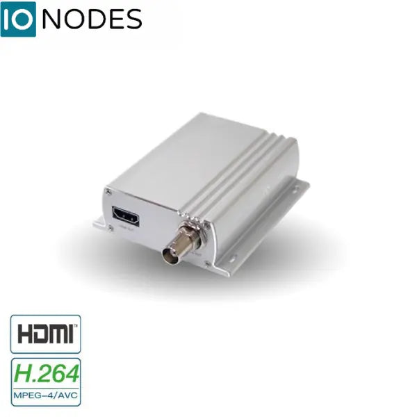 IONODES ION-IPRD-2-0012 Quad View H.264 HD Video Decoder with PoE - HDMI and BNC