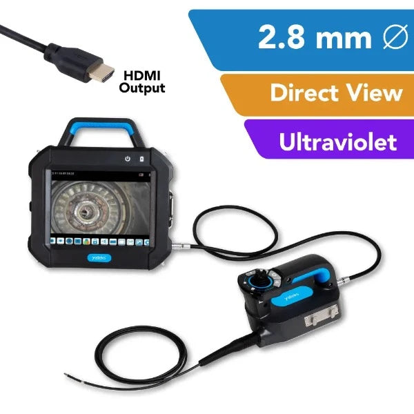 Yateks P+ UV Series Industrial Video Borescope 2.8 mm OD Direct View