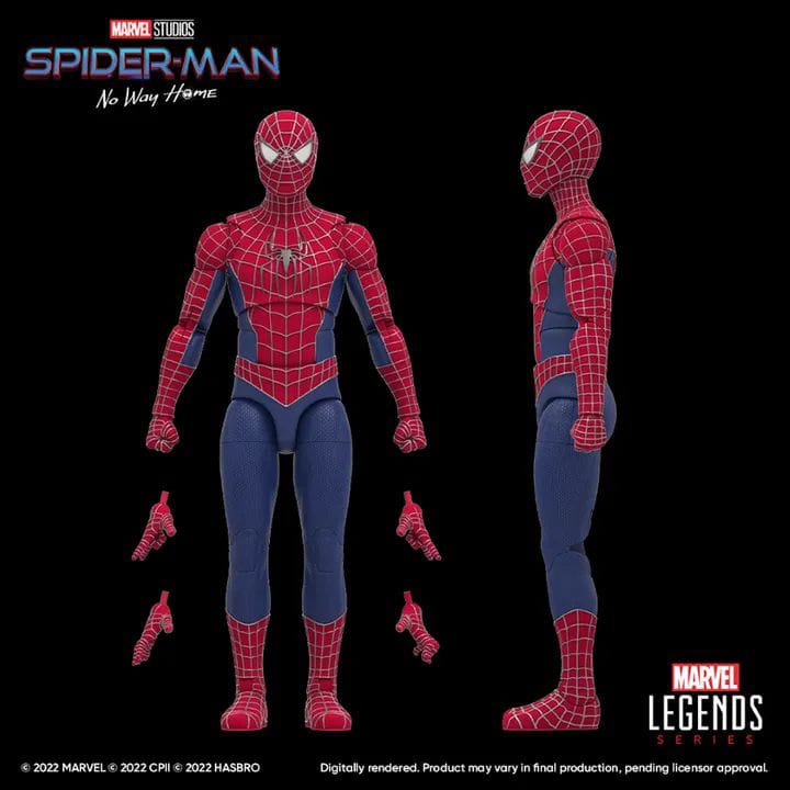 Preventa Spiderman No Way Home Marvel Legends Hasbro (PRIMER PAGO/ANTI