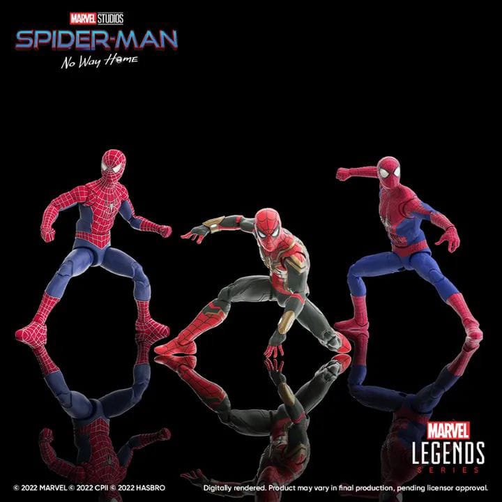 Preventa Spiderman No Way Home Marvel Legends Hasbro (PRIMER PAGO/ANTI