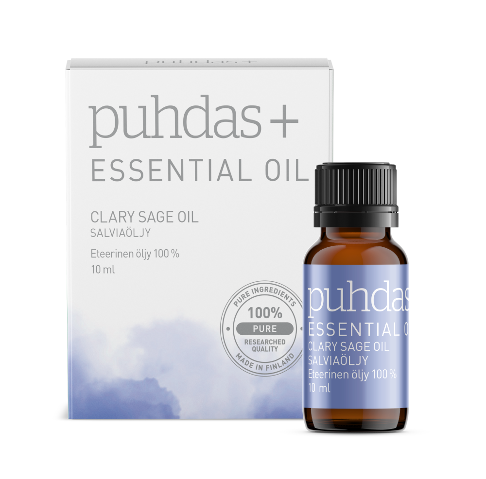 PUHDAS+ ESSENTIAL OIL GLARY SAGE – Apteekki 360