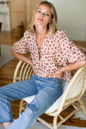 Puff Isla Top - Alma Organic - Alina Collective