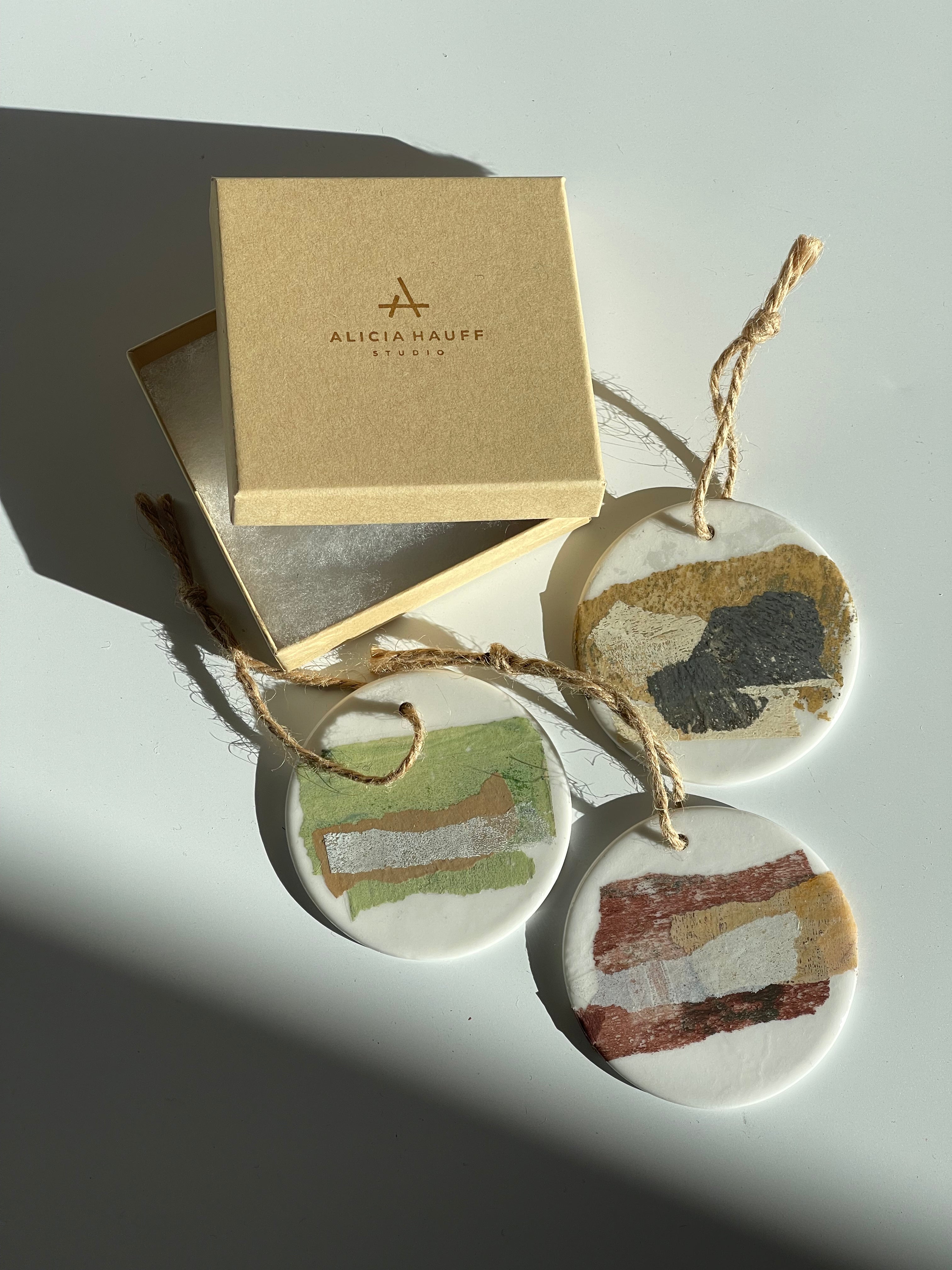 Alicia Hauff Studio Porcelain Ornament