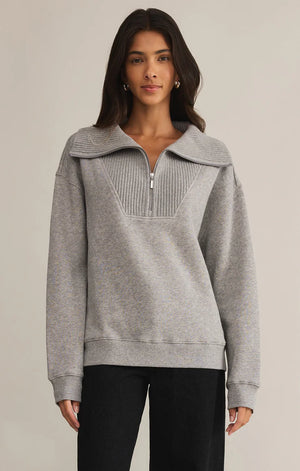 Z Supply Sonata Fleece Sweatshirt - Flying Point Surf