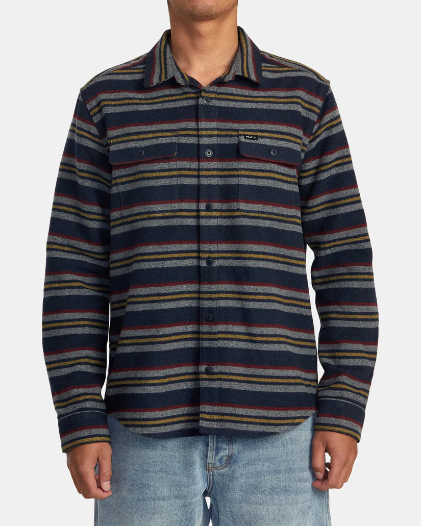 RVCA Blanket Long Sleeve Shirt