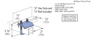 Unistrut Beam Clamp P2785