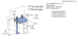 Unistrut Beam Clamp P2786