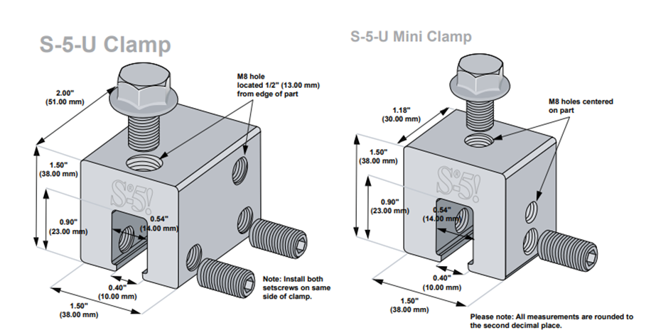 S-5-U clamps