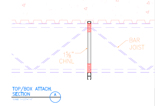 Strut to Bar Joist - Joist Wrap 1