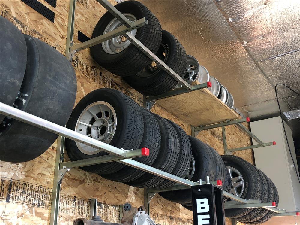 Tire Rack Rolling Tire Storage Rack