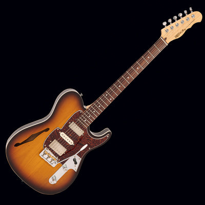 Fret-King Country Squire Semitone De Luxe single cutaway semi