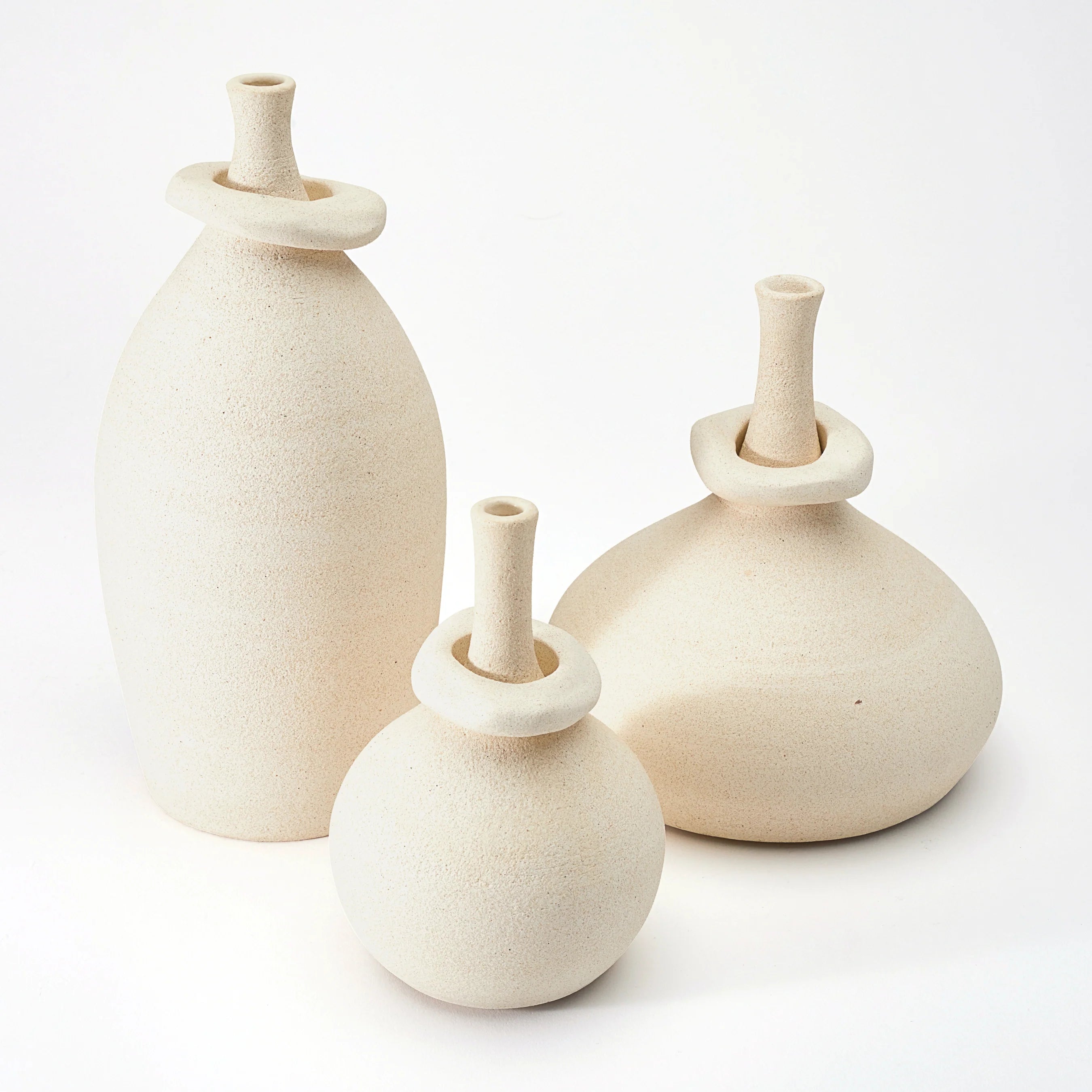 dumæ Mona Vessels - Blanc - set of 3