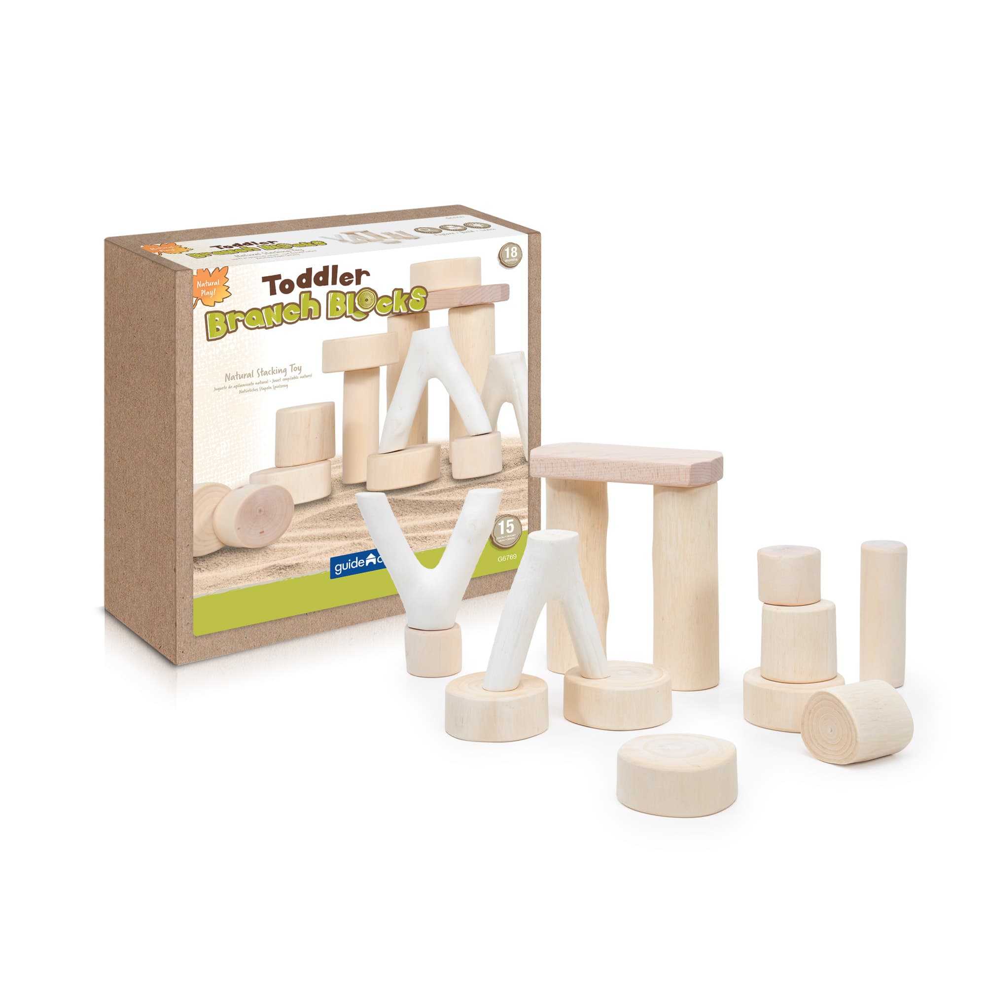 Toddler Branch Blocks - 15 pc. set