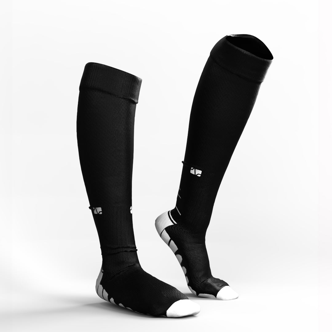 Compression Socks - Black White - ComfortWear product image