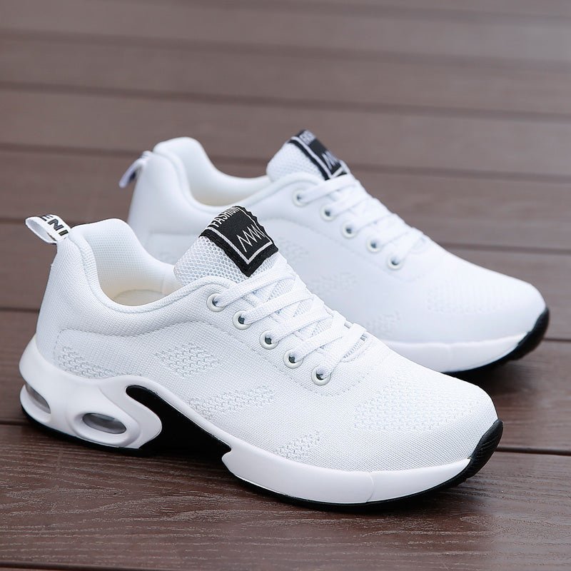 Ortho Cushion Go-Running Shoes - White - ComfortWear Store