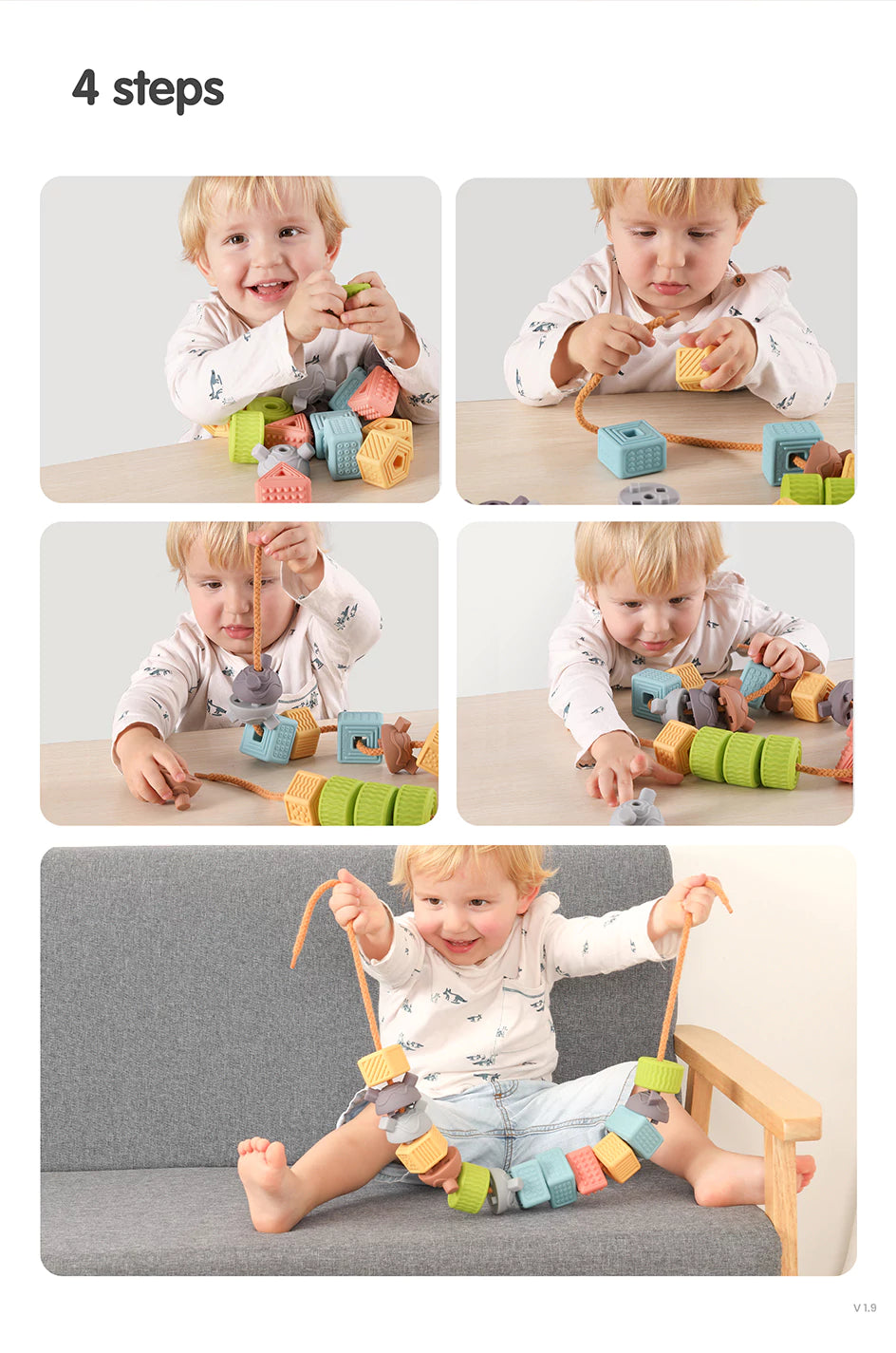 14pcs stacking toy for children_s imaginative construction