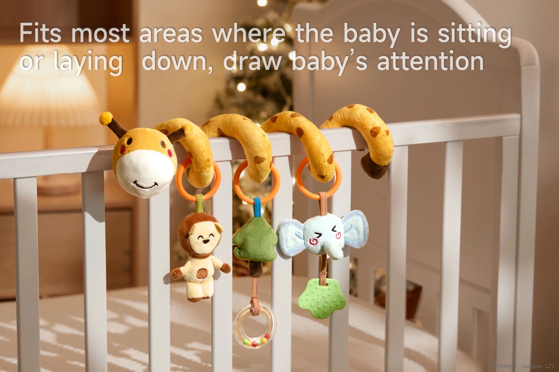 Interactive animal arch toys for baby_s enjoyment