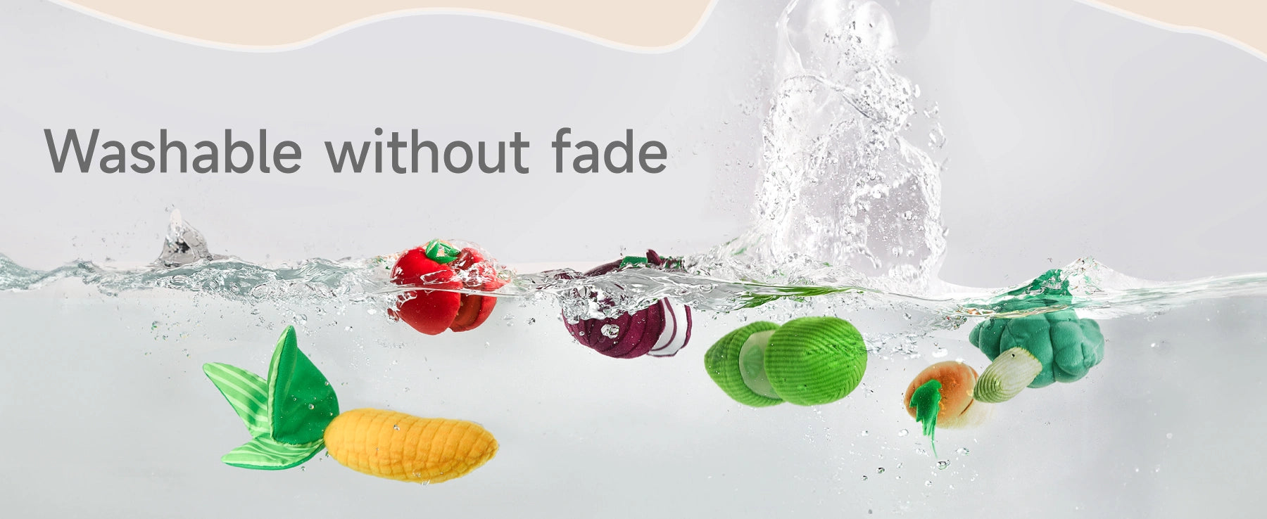 Made with durable, easy-to-clean materials that maintain their brightness wash after wash