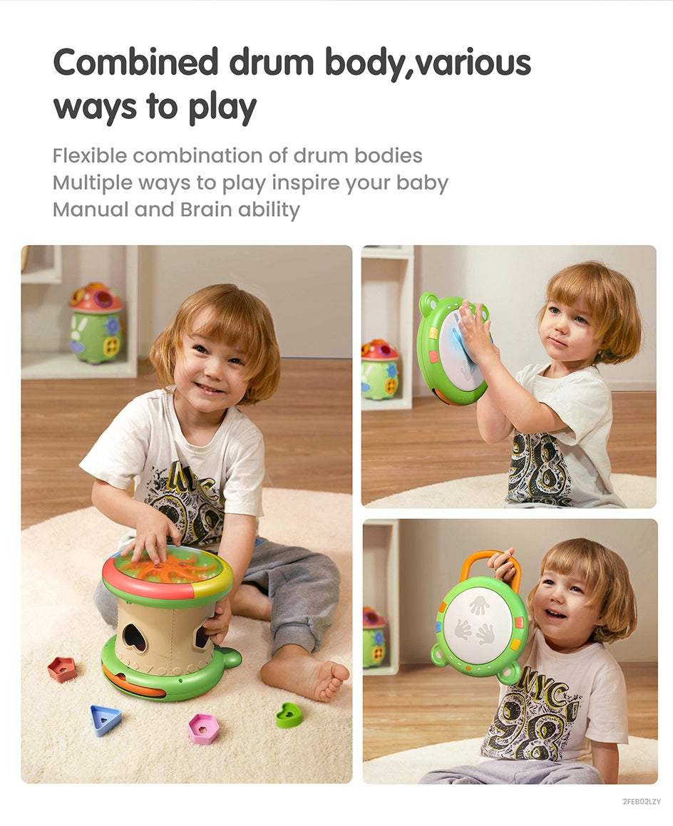 Light and sound baby musical instrument