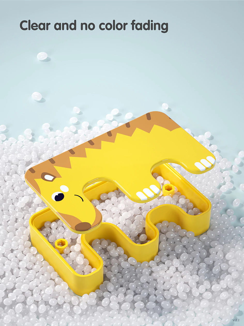Montessori inspired animal balance blocks set for toddlers