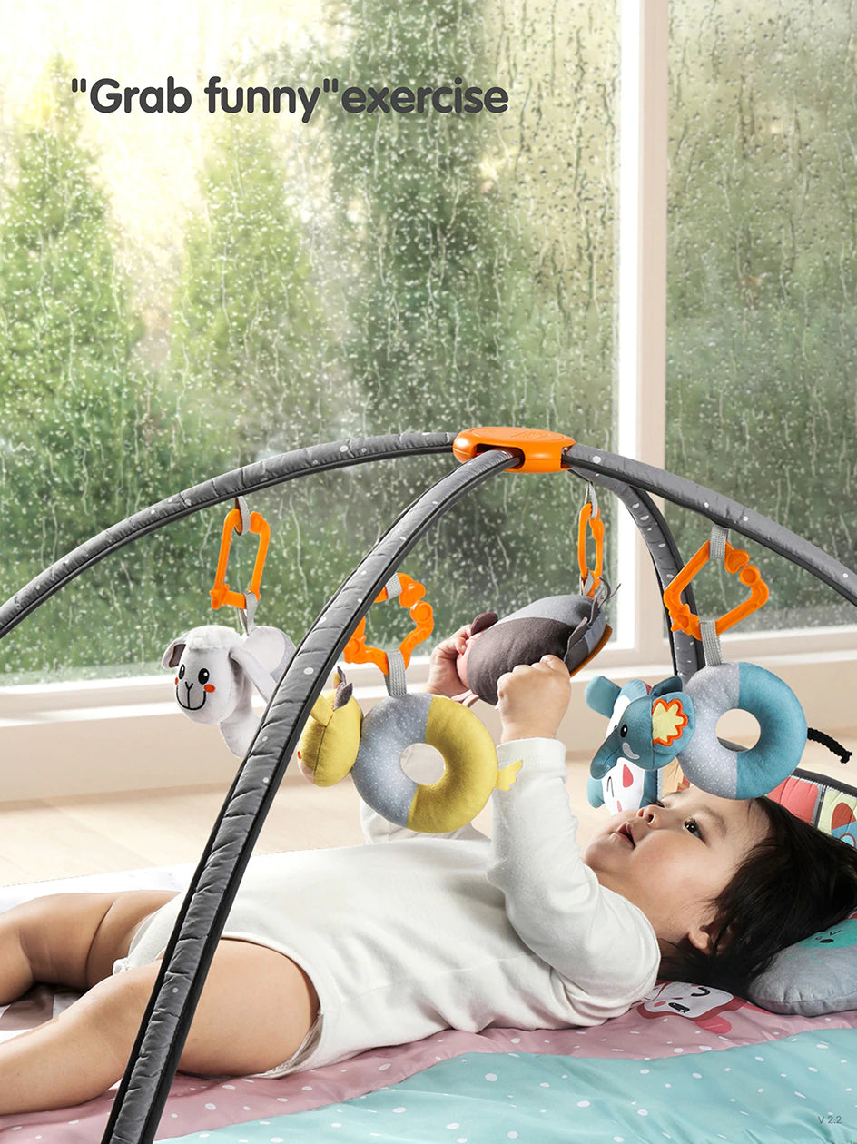 Multi sensory mirror toy for baby_s development