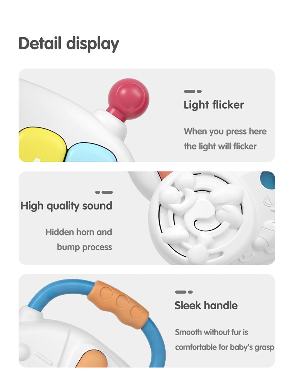 Musical instrument for babies with early learning features