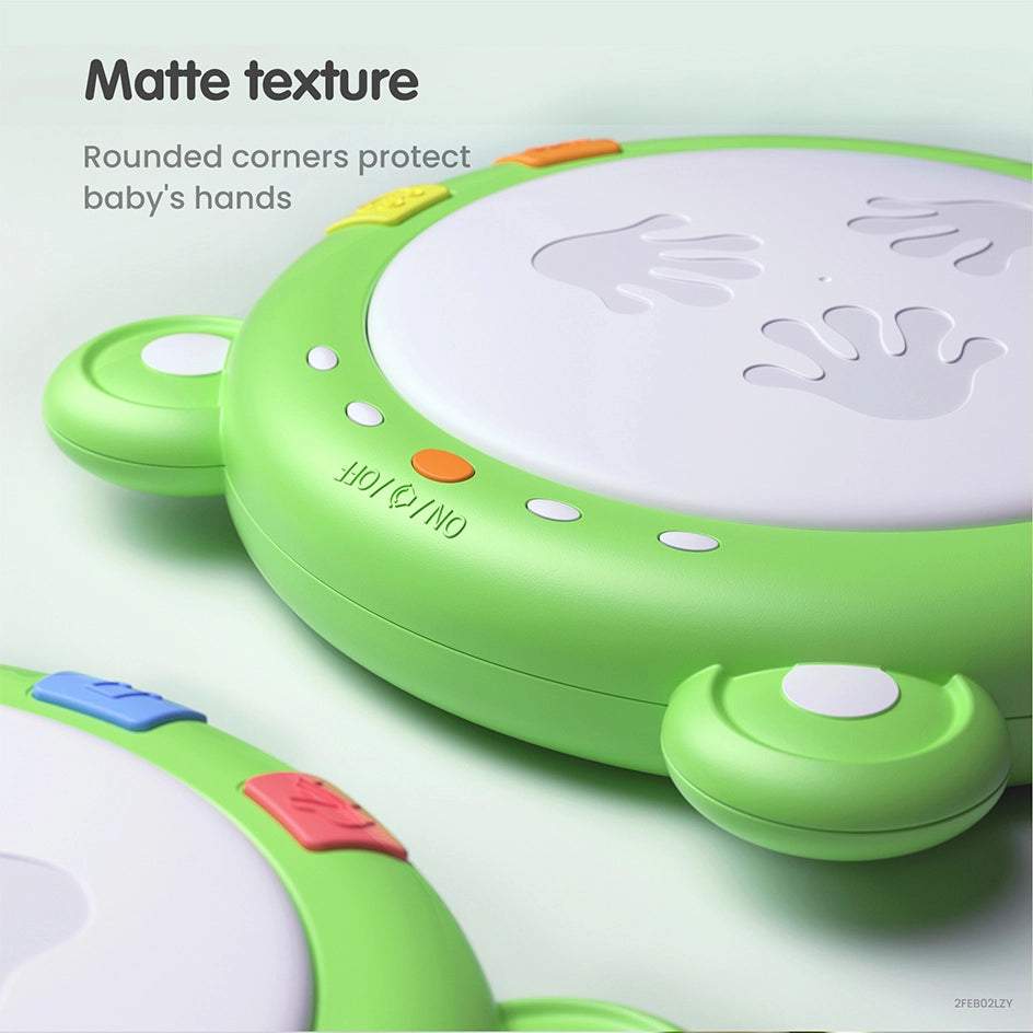 Musical instrument with shape sorting for infants