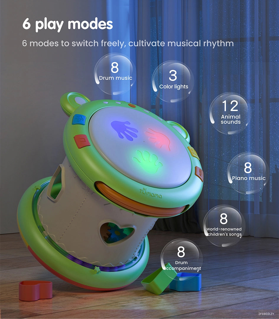 Sensory toy for baby_s musical exploration
