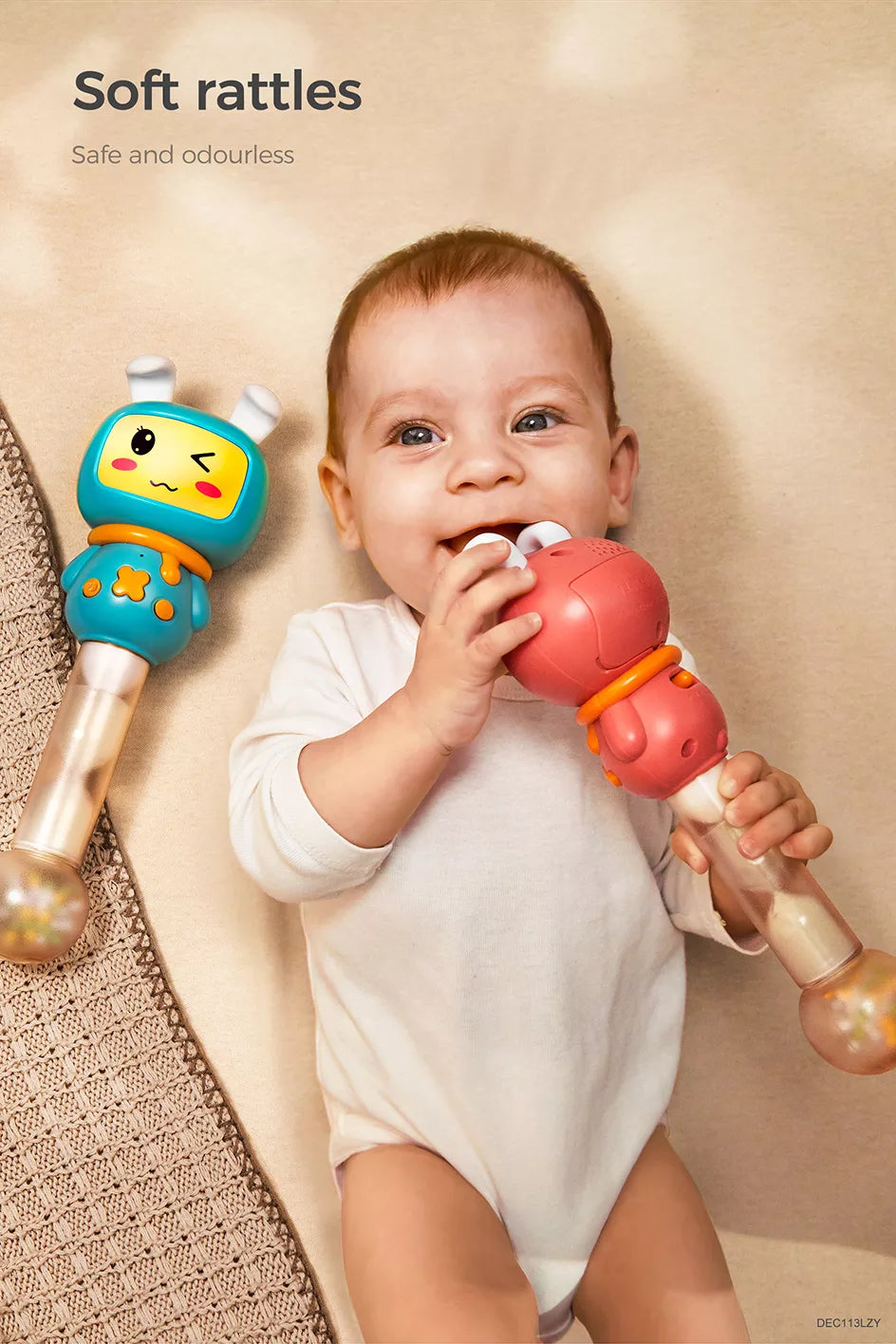 Shaker rattle for early music exploration