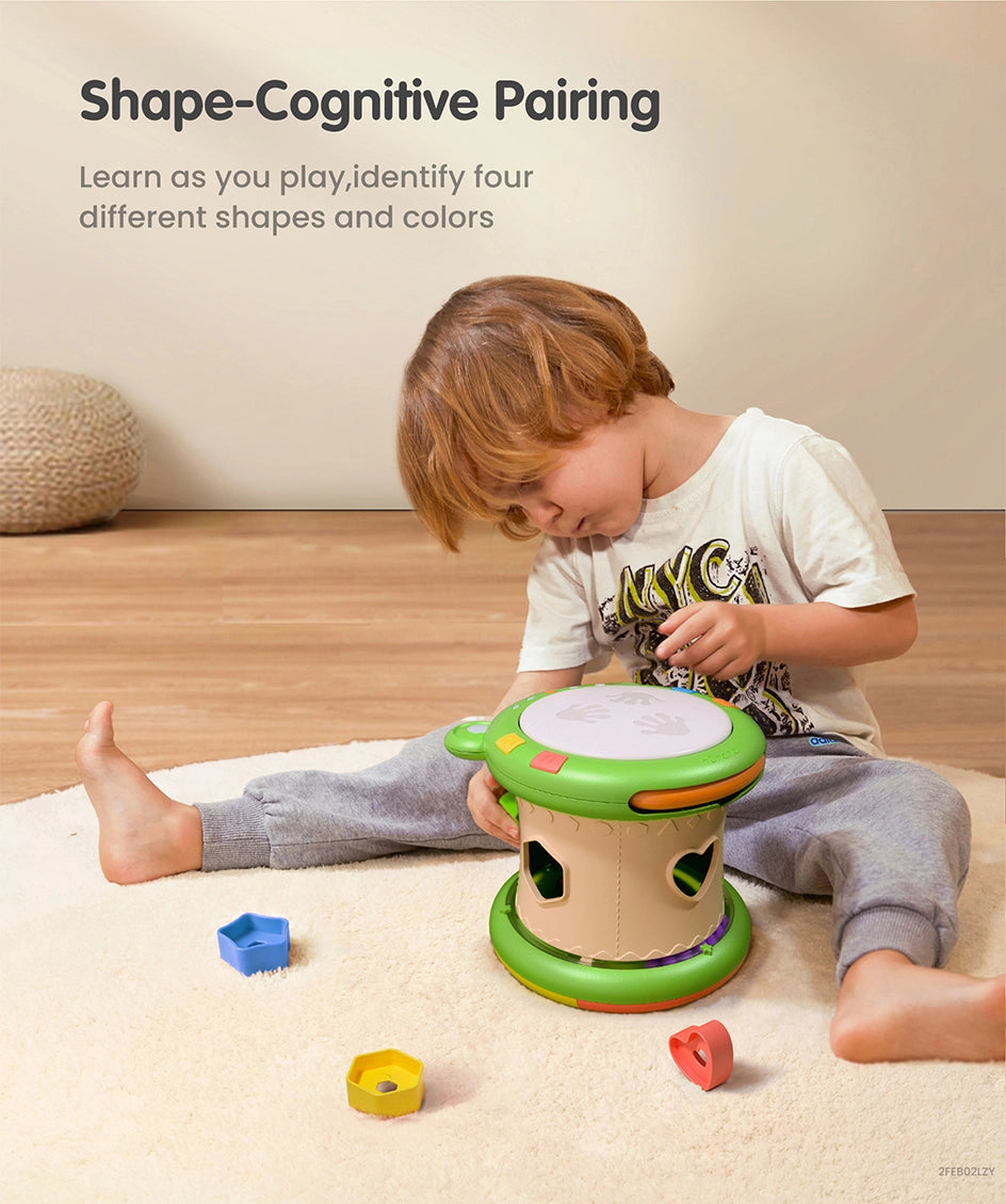 Shape sorter for baby_s sensory play