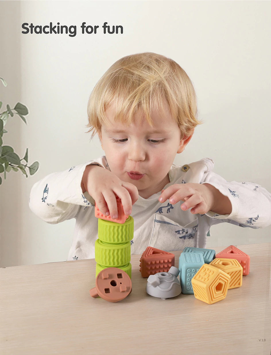 String lacing beads toy for fine motor skills development