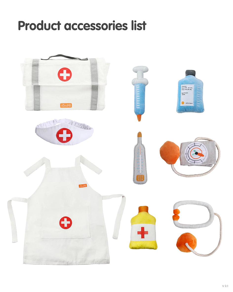 Toddler_s doctor kit for pretend play and dress up