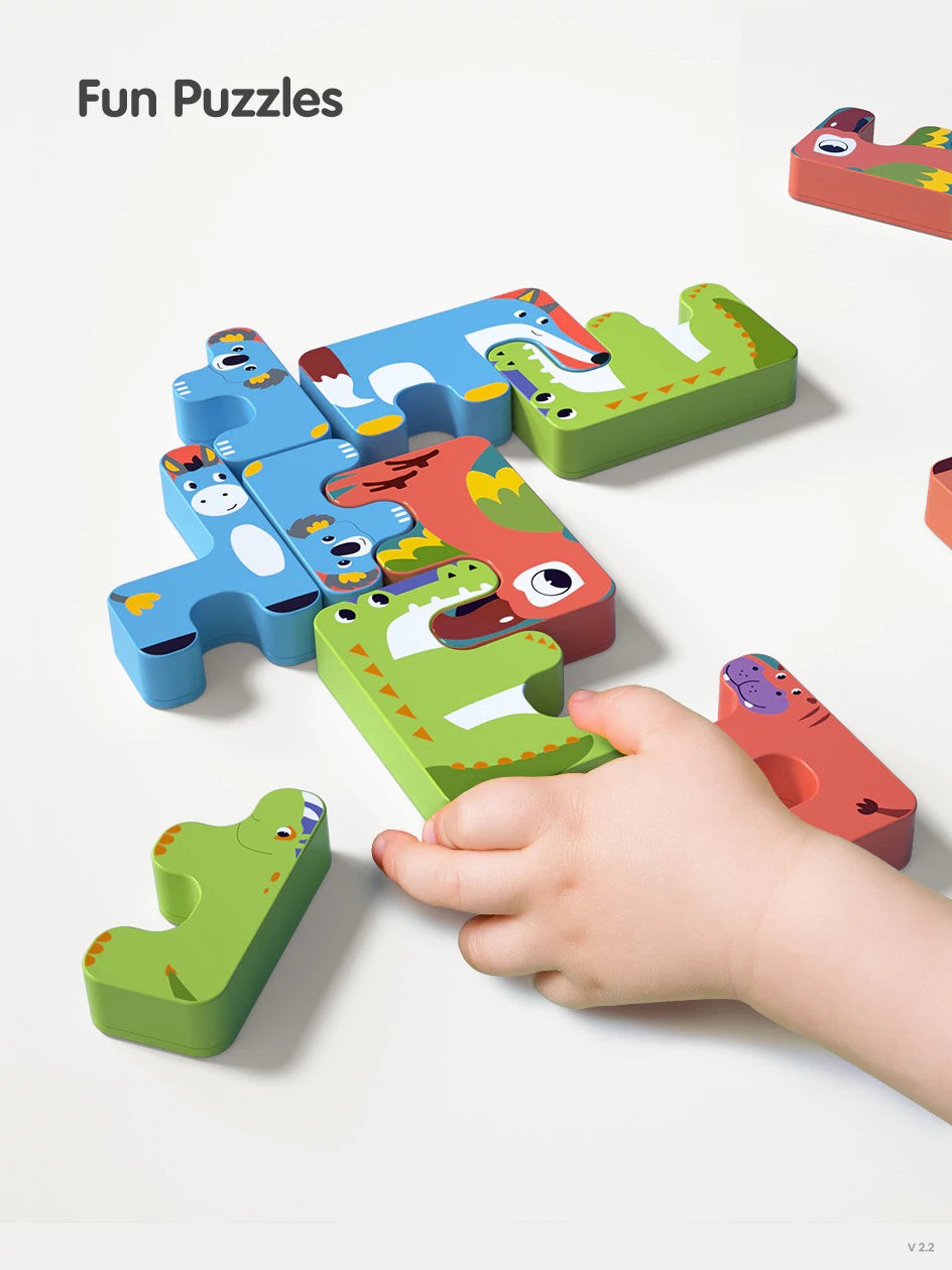 Toddler_s stacking game for fine motor skill enhancement