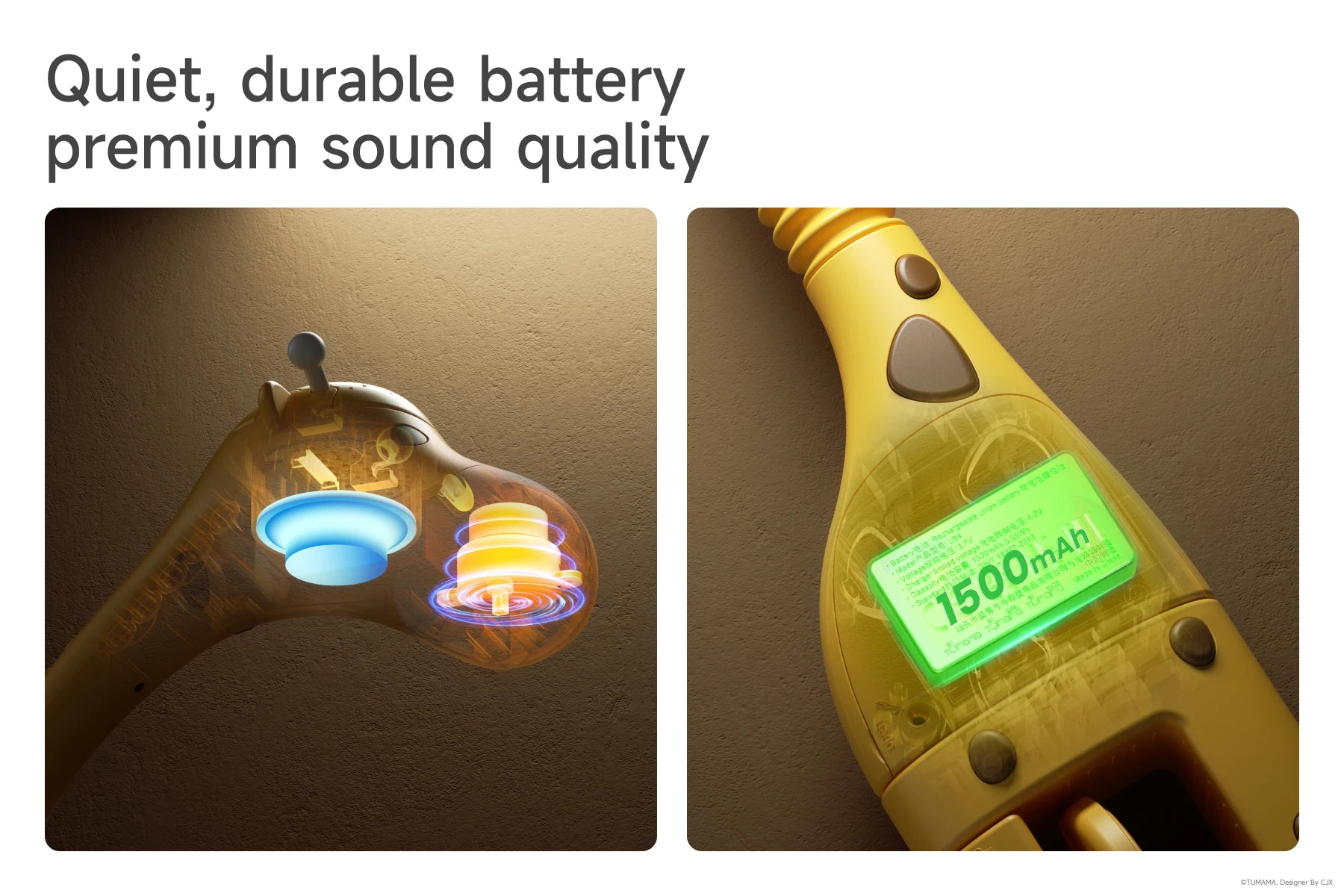 quiet durable battery premium sound quality