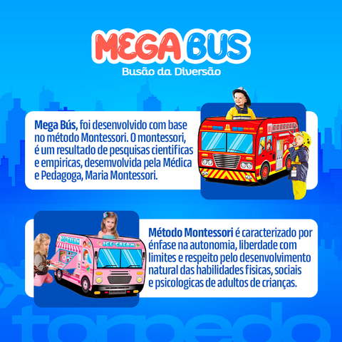 Mega Bus - Busão da Diversão + Jogo de Bolinhas Grátis