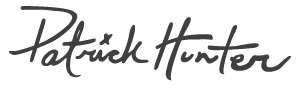 Patrick Hunter's signature .