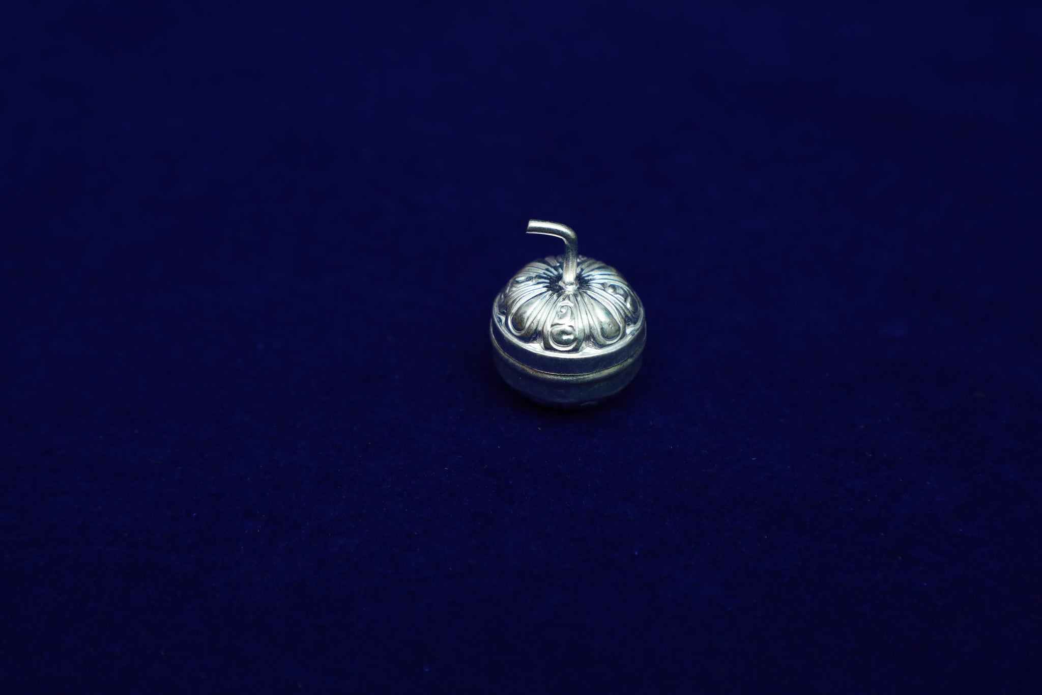  Pure Silver Kumkum Container (Fruit Model)-4 Grams