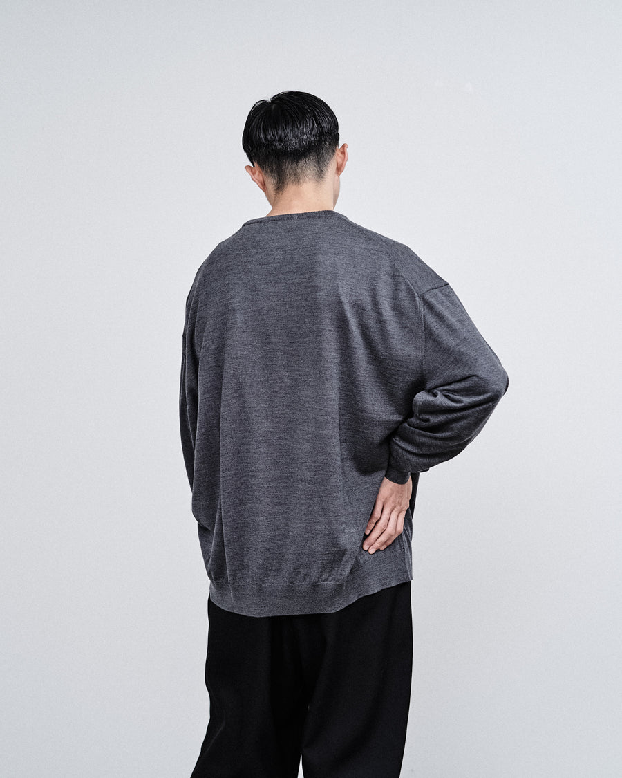 High Gauge Crew Neck Knit