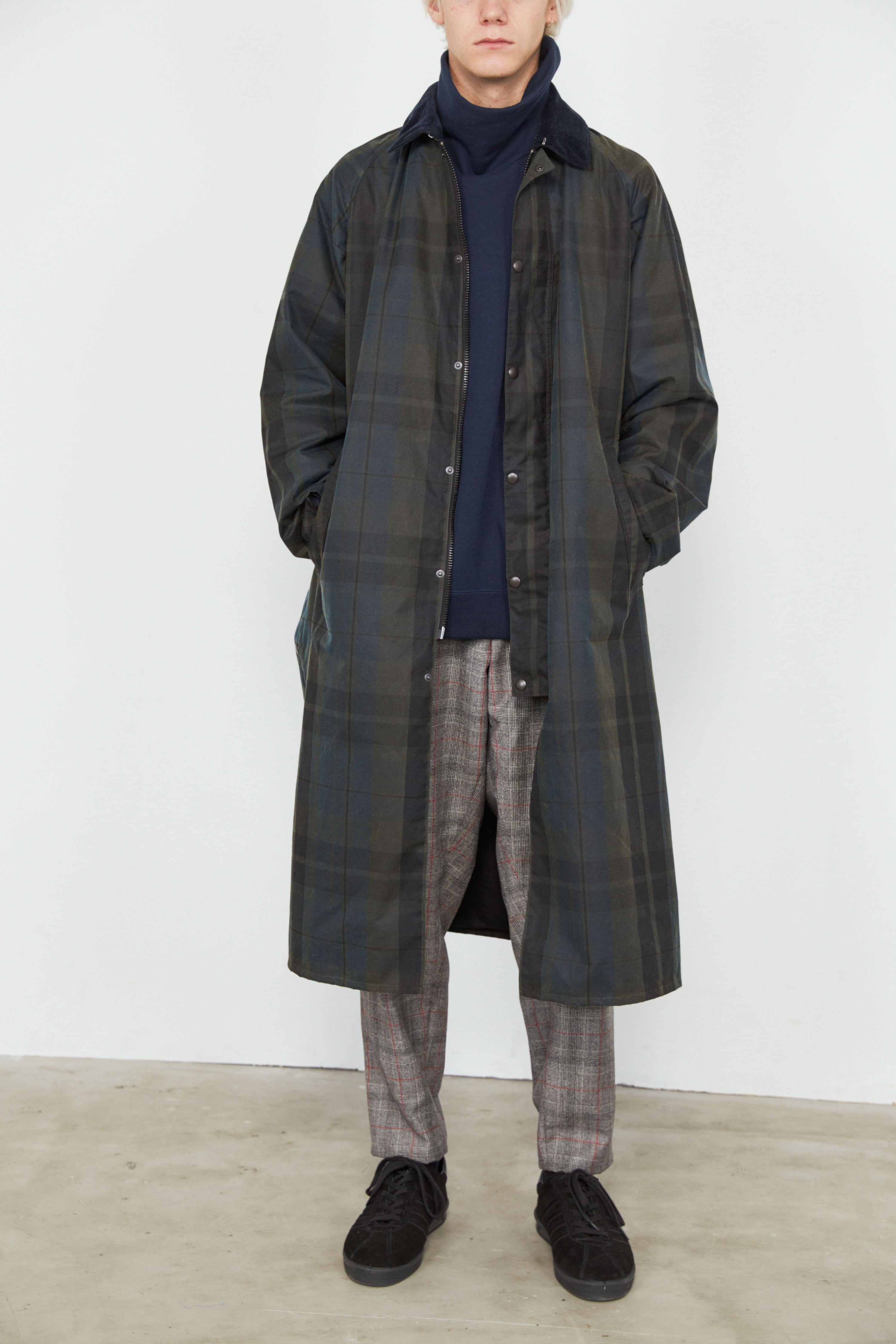 Graphpaper Stevensons Oild Cloth Coat - ステンカラーコート