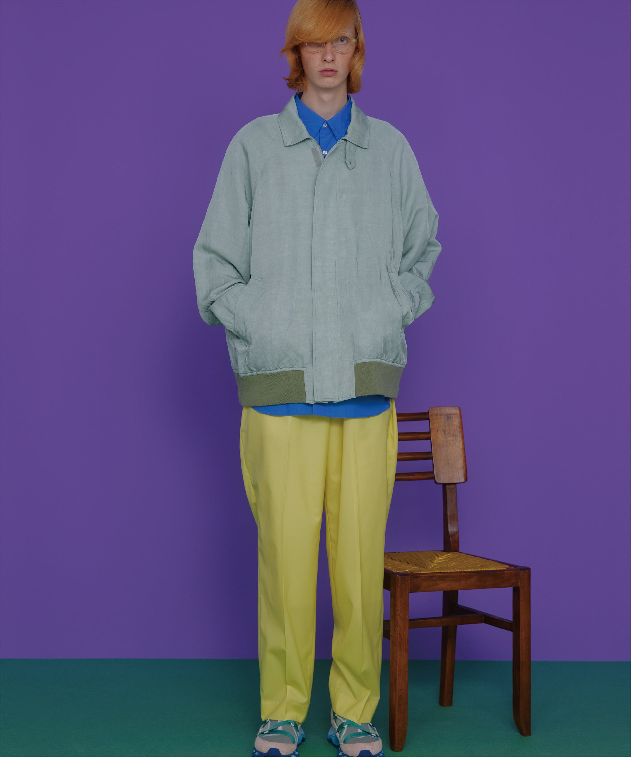 Graphpaper 23AW 11月25日(土)発売】 グラフペーパーより、新作Cotton Cashmere L/S Oversized  Regular Collar Shirtのご